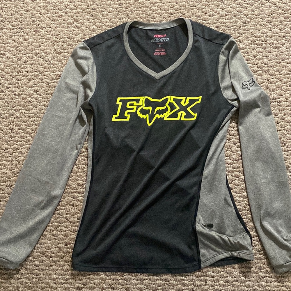 Long sleeve fox mtb shirt